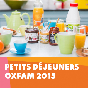 Invitation au petit déjeuner Oxfam – 11 octobre 2015